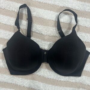 Hanes Classic Black Bra